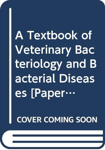 Stock image for Text Book of Vaterinary Bacteriology and Bacterial Diseases for sale by Books Puddle