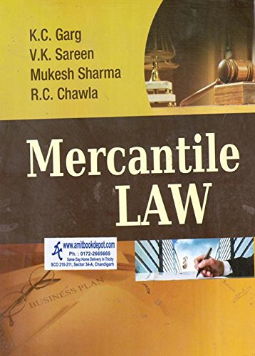 Imagen de archivo de Mercantile Law a la venta por Books Puddle