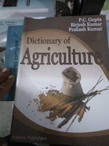 Stock image for Dictionary of Agriculture for sale by Books Puddle