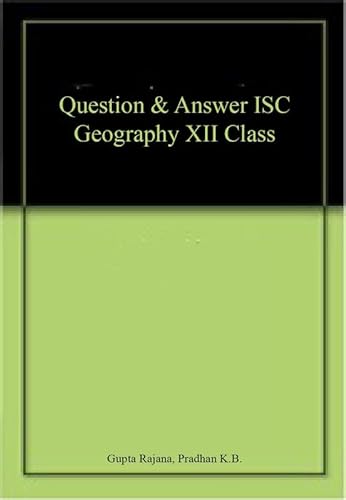 Stock image for ISC Question Bank for ISC Geography for sale by Books Puddle