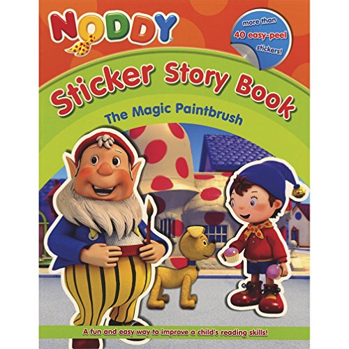 Beispielbild fr Noddy Sticker Story Book the Magic Paintbrush zum Verkauf von Books Puddle