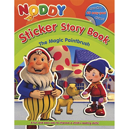 Stock image for Noddy Sticker Story Book the Magic Paintbrush for sale by Books Puddle