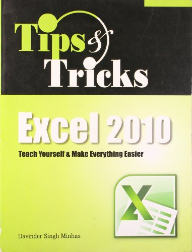 Stock image for Tips & Tricks Excel 2010 for sale by dsmbooks