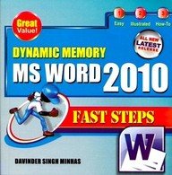 Stock image for Dynamic Memory M S Word 2010 for sale by dsmbooks