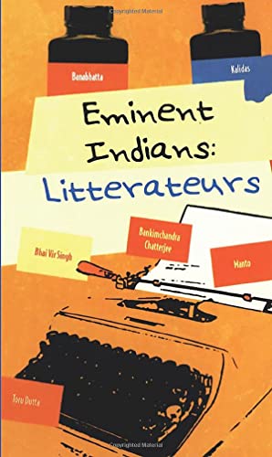Stock image for Eminent Indians: Literateurs for sale by Revaluation Books