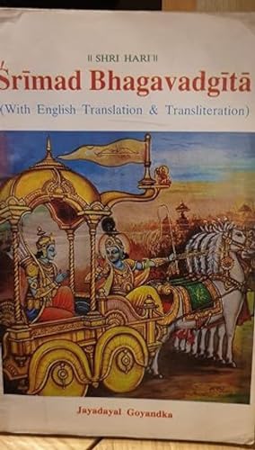Beispielbild fr Srimad Bhagavadgita: with English Translation and Transliteration zum Verkauf von WorldofBooks