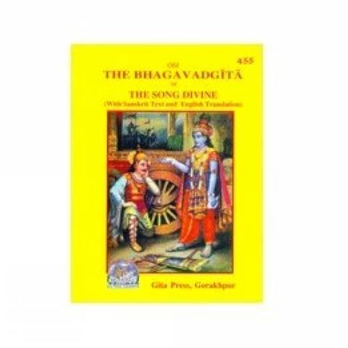 9788129304377: The Bhagavad Gita or Divine Song With Sanskrit Text and English Translation, Pocket Ed. # 455 (English and Hindi Edition)