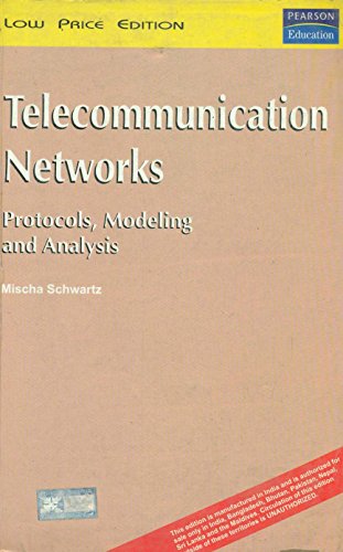 Beispielbild fr Telecommunications Networks: Protocols, Modelling and Analysis zum Verkauf von AwesomeBooks