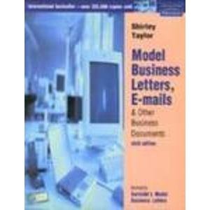9788129704139: Model Business Letters Emails and Other Business Documents 6th edn (PB)