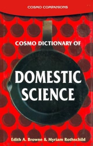 Beispielbild fr Cosmo Dictionary of Domestic Science zum Verkauf von Vedams eBooks (P) Ltd