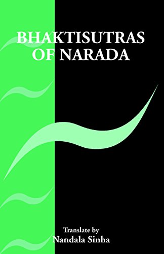 Stock image for Bhaktisutras of Narada for sale by Books Puddle