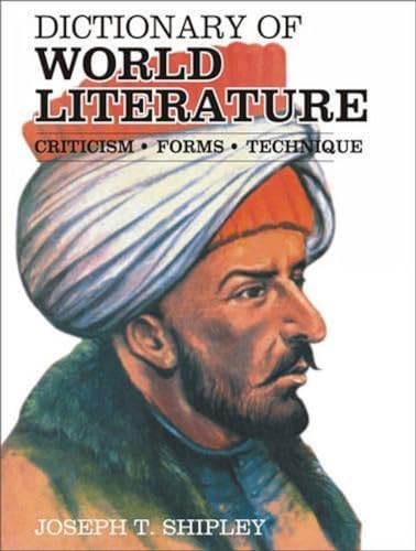 Beispielbild fr Dictionary of World Literature zum Verkauf von Blackwell's