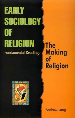 Imagen de archivo de Early Sociology of Religion a la venta por Books Puddle