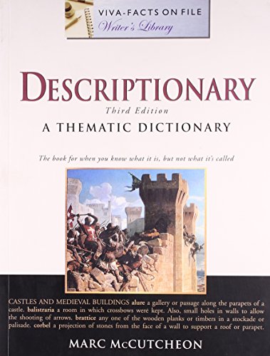 9788130902920: Descriptionary - A Thematic Dictionary 3rd Edn. [Paperback] [Jan 01, 2008] Marc McCutcheon