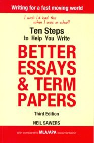 Beispielbild fr Ten Steps to Help You Better Essay & Term Papers, 3/e zum Verkauf von medimops