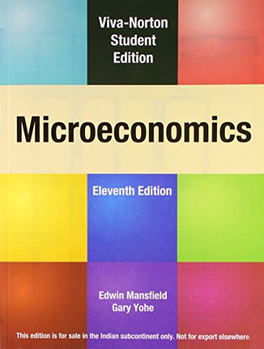 Beispielbild fr Microeconomics zum Verkauf von dsmbooks