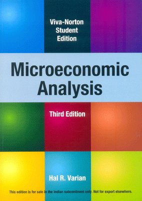9788130908632: Microeconomic Analysis