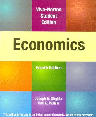 Economics (9788130908656) by Joseph E. Stiglitz & Carl E. Walsh