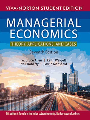 Stock image for Managerial Economics, 7Th Edition for sale by Books in my Basket