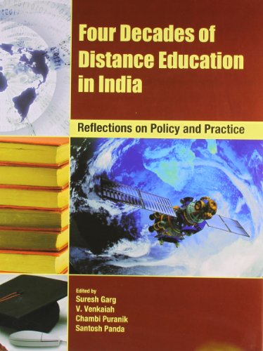 Imagen de archivo de FOUR DECADES OF DISTANCE EDUCATION IN INDIA a la venta por Books in my Basket