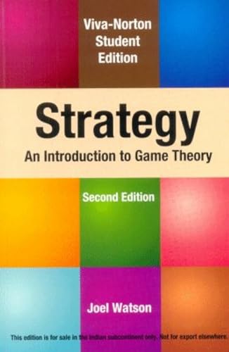 9788130915999: Strategy: An Introduction To Game Theory