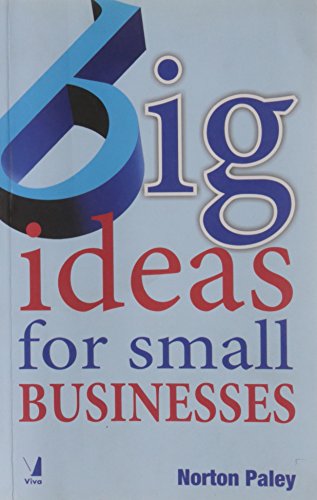 9788130917146: Big Ideas for Small Businesses