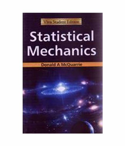 Stock image for Statistical Mechanics, Viva Student Edition for sale by Books in my Basket