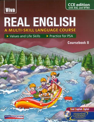 Stock image for Real English-8, (With CD, Rev. CCE Ed.,PSA, ASL & OTBA) for sale by dsmbooks