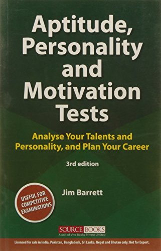 Imagen de archivo de Aptitude, Personality and Motivation Tests a la venta por Books Puddle