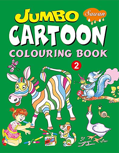 Stock image for Jumbo Cartoon Colouring, Book 2 for sale by Books Puddle