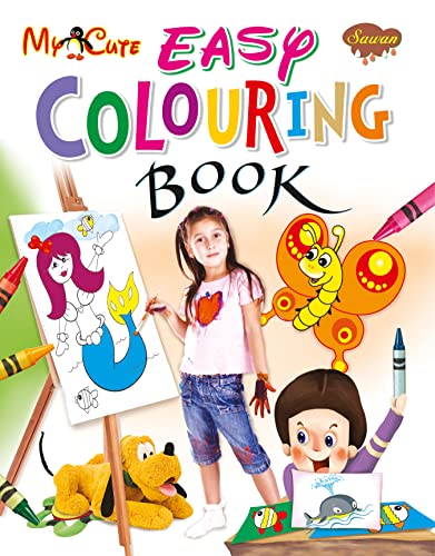 Stock image for My Cute Easy Colouring Book for sale by Books Puddle