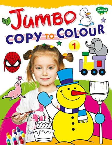 Beispielbild fr JUMBO COPY TO COLOUR-1 zum Verkauf von Ria Christie Collections