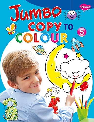 Beispielbild fr Jumbo Copy to Colour-5 zum Verkauf von Ria Christie Collections