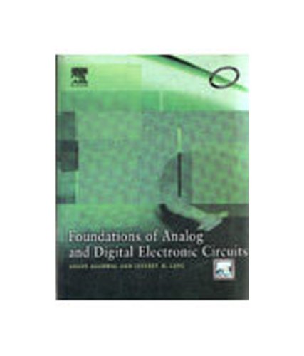 9788131200896: FOUNDATIONS OF ANALOG AND DIGITAL ELECTRONIC CIRCUITS