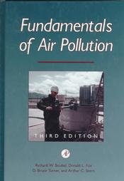 Stock image for Fundamentals Of Air Pollution for sale by dsmbooks