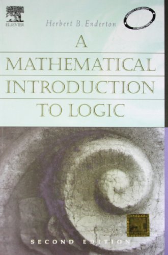 9788131201916: Mathematical Introduction To Logic (Livre en allemand)