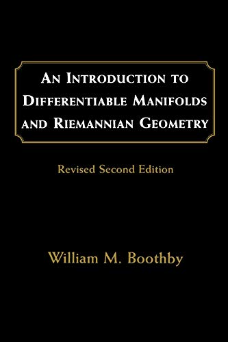 Imagen de archivo de An Introduction To Differentiable Manifolds and Riemannian Geometry (Revised Second Edition) a la venta por Moe's Books