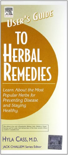 Imagen de archivo de User's Guide to Herbal Remedies a la venta por Majestic Books
