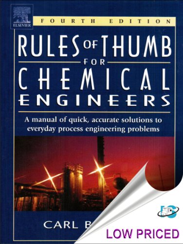 rules of thumb for chemical engineers carl branan