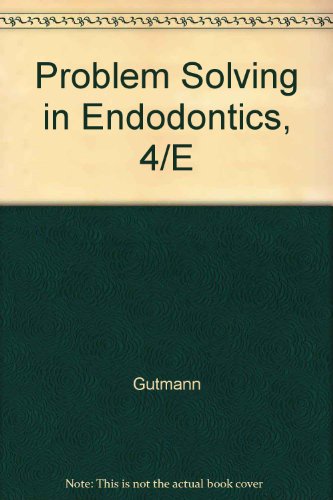 Imagen de archivo de Problem Solving In Endodontics, 4/E (Ex) a la venta por Kanic Books
