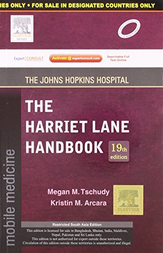 Stock image for Harriet Lane Handbook, 19/e for sale by dsmbooks