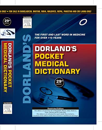 9788131235010: Dorland's Pocket Medical Dictionary, 29e