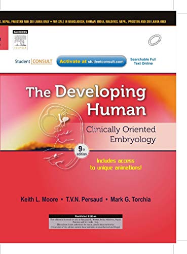 Stock image for The Developing human: Clinically Oriented Embriology with SC access 9ed for sale by Book Deals