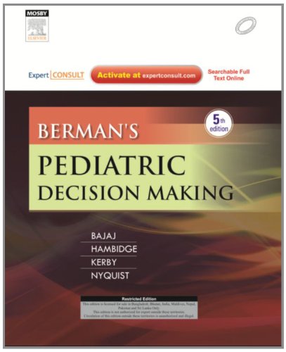 9788131236956: Berman's Pediatric decision Making:Expert Consult-Online and Print, 5ED