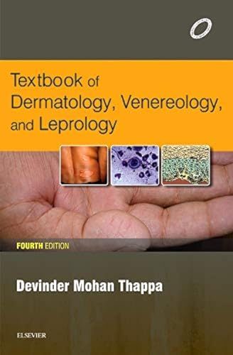 Imagen de archivo de Textbook of Dermatology, Venereology, and Leprology a la venta por Majestic Books
