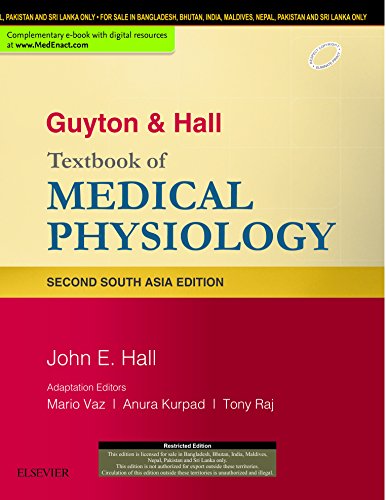 Stock image for Guyton & Hall Textbook of Medical Physiology: A South Asian Edition for sale by Books Unplugged