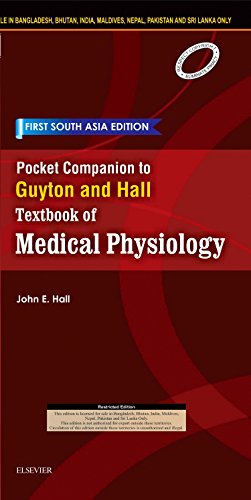 9788131249000: Pocket Companion to Guyton and Hall-Textbook of Medical Physiology: First South Asia Edition