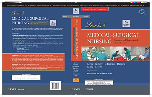 Beispielbild fr Lewi's Medical-Surgical Nursing: Assessment and Management of Clinical Problems (3rd South Asia Edition) zum Verkauf von Kanic Books