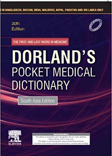 Stock image for Dorland's Pocket Medical Dictionary (SAE) - 30E for sale by Majestic Books