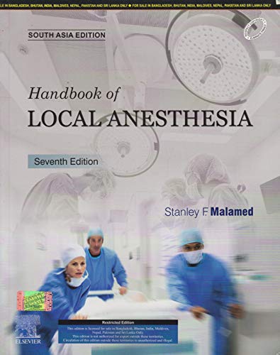 9788131257142: Handbook of Local Anesthesia(SAE) -7e